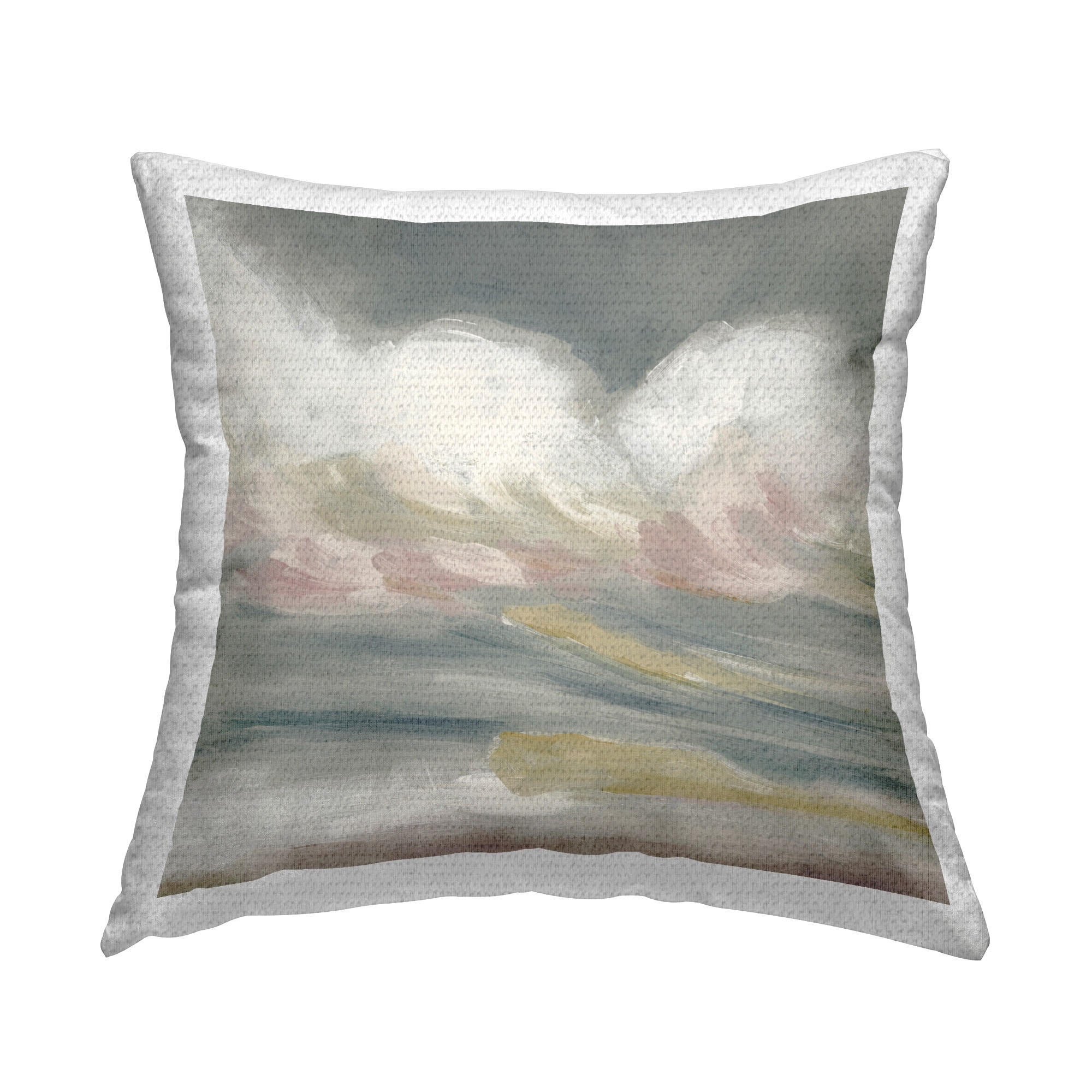 Stupell Stormy Rolling Waves Printed Outdoor Throw Pillow Design by June Erica Vess