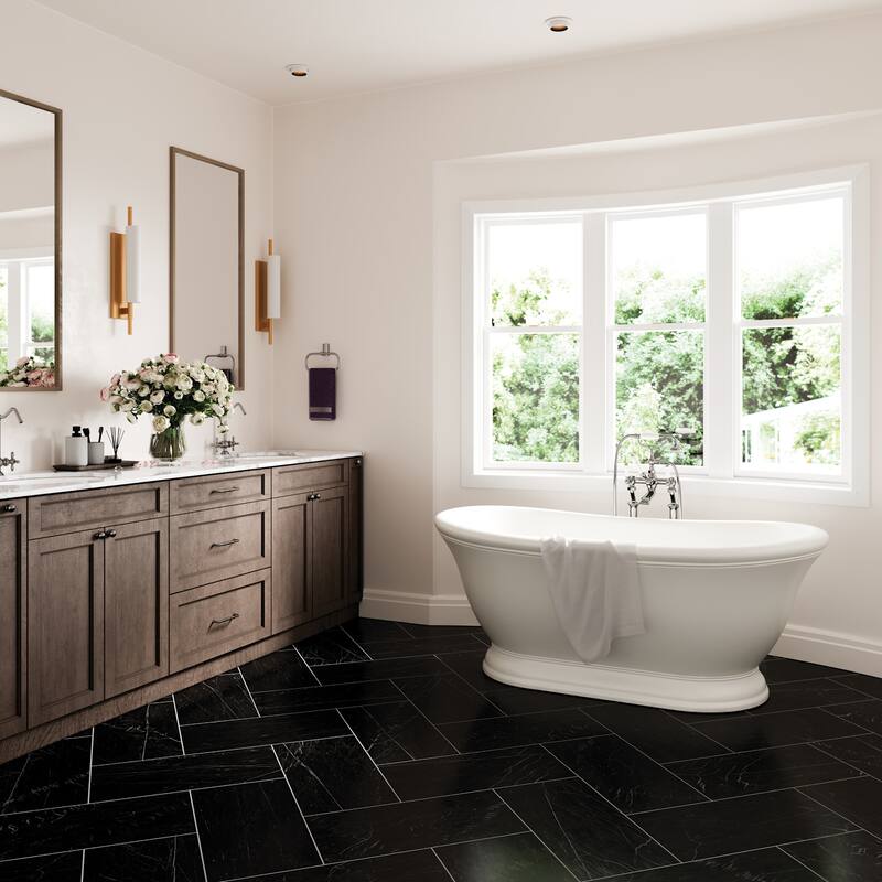 Ackland AKNPTPAL12X24M-CA Palazza - 12" x 24" Porcelain Solid Floor