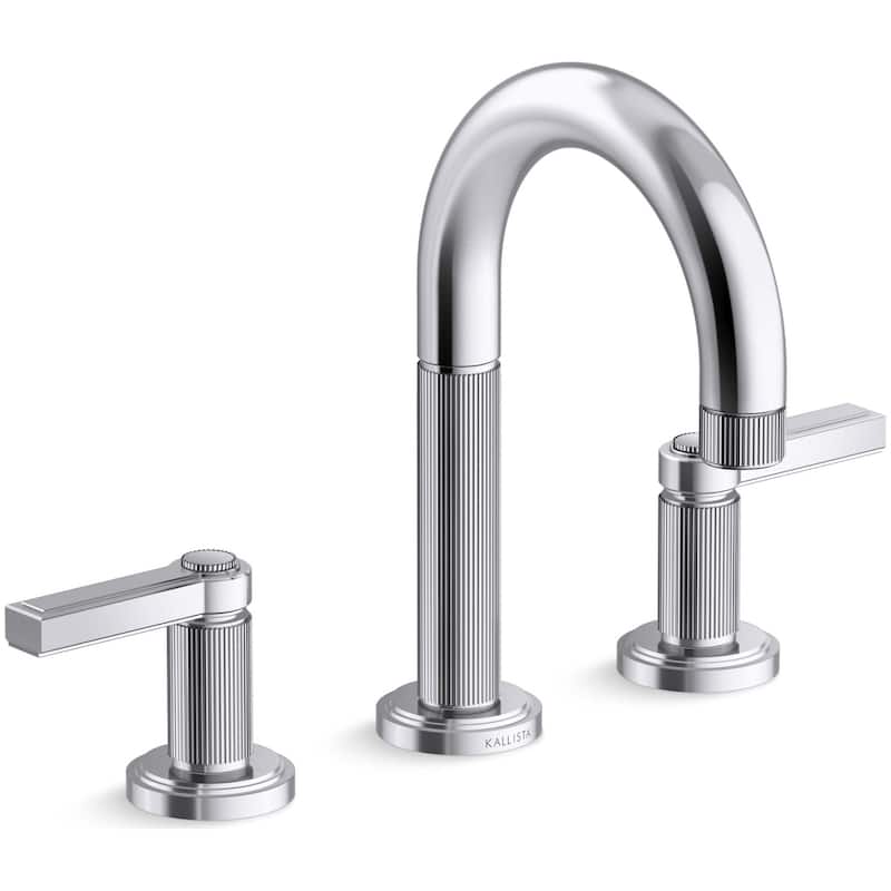 Kallista P80234-LV Vir Stil by L Kirar 1.2 GPM Widespread Bathroom - Polished Chrome