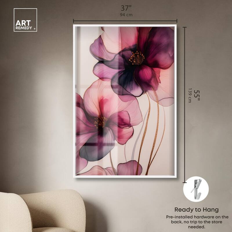 Velvet Verse III Shadowbox by Art Remedy