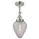 Option Polished Nickel / Clear Crackle