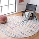 preview thumbnail 18 of 18, SAFAVIEH Tulum Astra Boho Moroccan Distressed Rug - Ivory/Grey - 9' x 12'