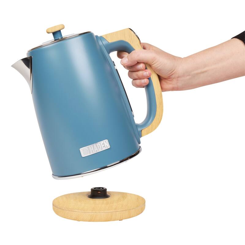 HADEN Dorchester 1.7 Liter (7 Cup) Stainless Steel Electric Kettle with