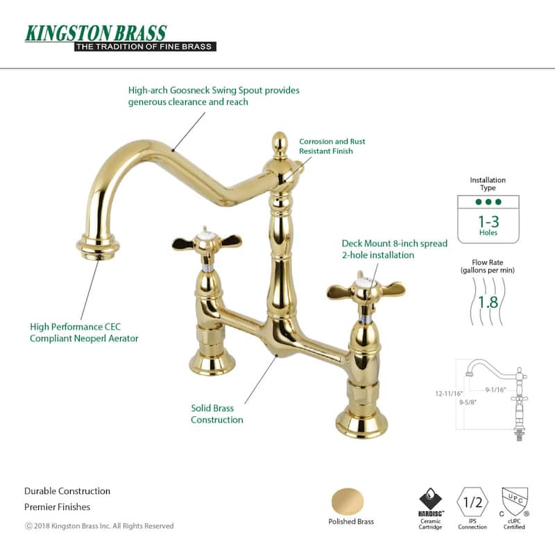 Essex Bridge Kitchen Faucet