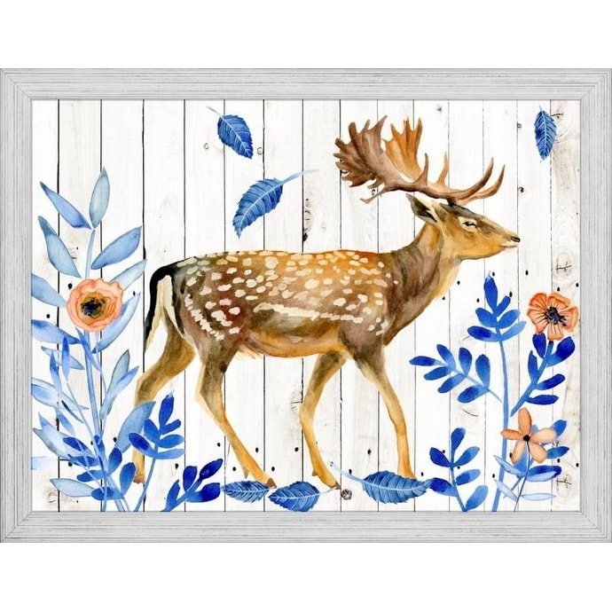 Shop Easy Art Prints Melissa Wang S Dear Deer I Premium Canvas