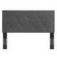 preview thumbnail 4 of 65, Greta Performance Velvet Twin Headboard