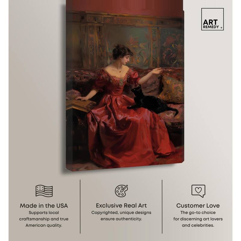 Tell a Story Canvas by Art Remedy, Gallery Wrapped