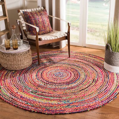 SAFAVIEH Handmade Cape Cod Raila Coastal Jute Rug