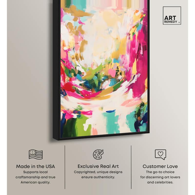 Deep Bloom I Canvas by Art Remedy