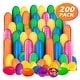 preview thumbnail 10 of 13, 50/100/200/500 PCS Easter Eggs Plastic Colorful Empty 2.25" Perfect for Kids Easter Egg Hunt 200PCS