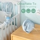 preview thumbnail 6 of 6, USB Rechargeable Handheld Cooling Fan for Travel - No Size