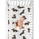 preview thumbnail 6 of 4, Sweet Jojo Designs Dachshund Puppy Dogs Boy, Girl, Unisex/Gender Neutral Fitted Crib Sheet Black Tan Modern Dog Cartoon Wiener