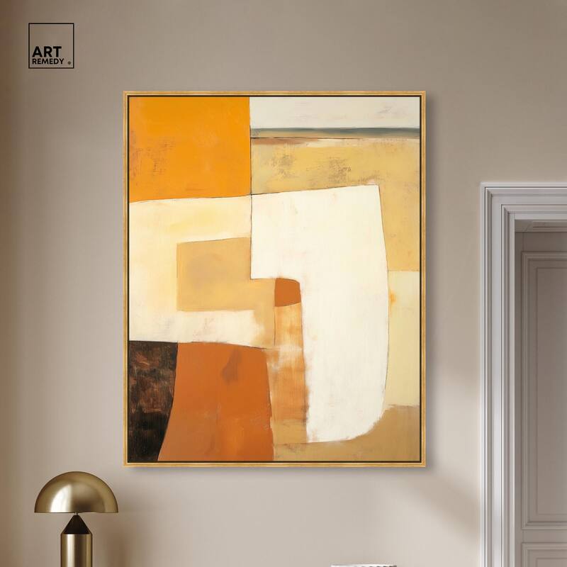 Clay and Canvas II Canvas by Art Remedy
