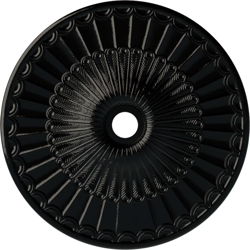 36 5/8"OD x 3 5/8"ID x 2 3/8"P Galveston Ceiling Medallion