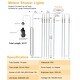 preview thumbnail 10 of 8, 5pcs Meteor Shower Rain Lights 10 Tube Xmas Snowfall Outdoor Light