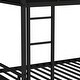 preview thumbnail 23 of 22, Sturdy Metal Twin over Twin Bunk Bed Kids Bed with Safety Guardrail
