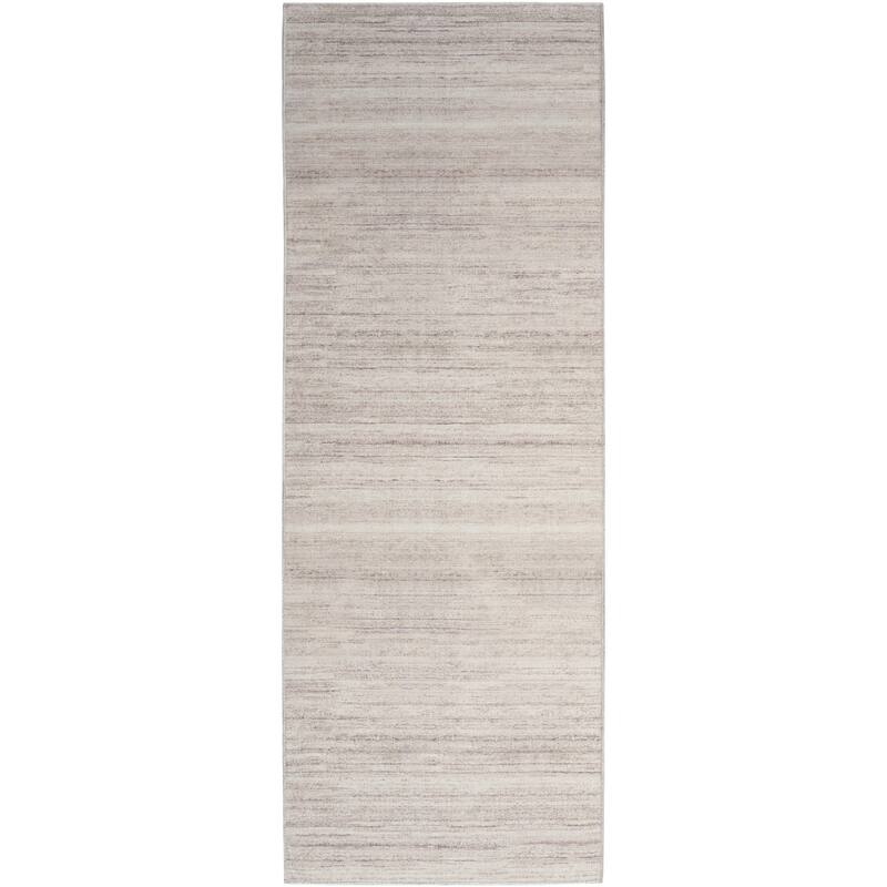 Gilo Power Loomed Abstract Modern Low Pile Area Rug By HomeRoots - 120' X '26' X '0.25