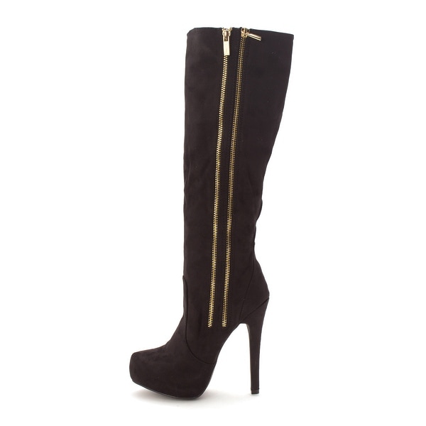 Just Fab Womens donatelle Closed Toe Mid-Calf Fashion Boots - 7