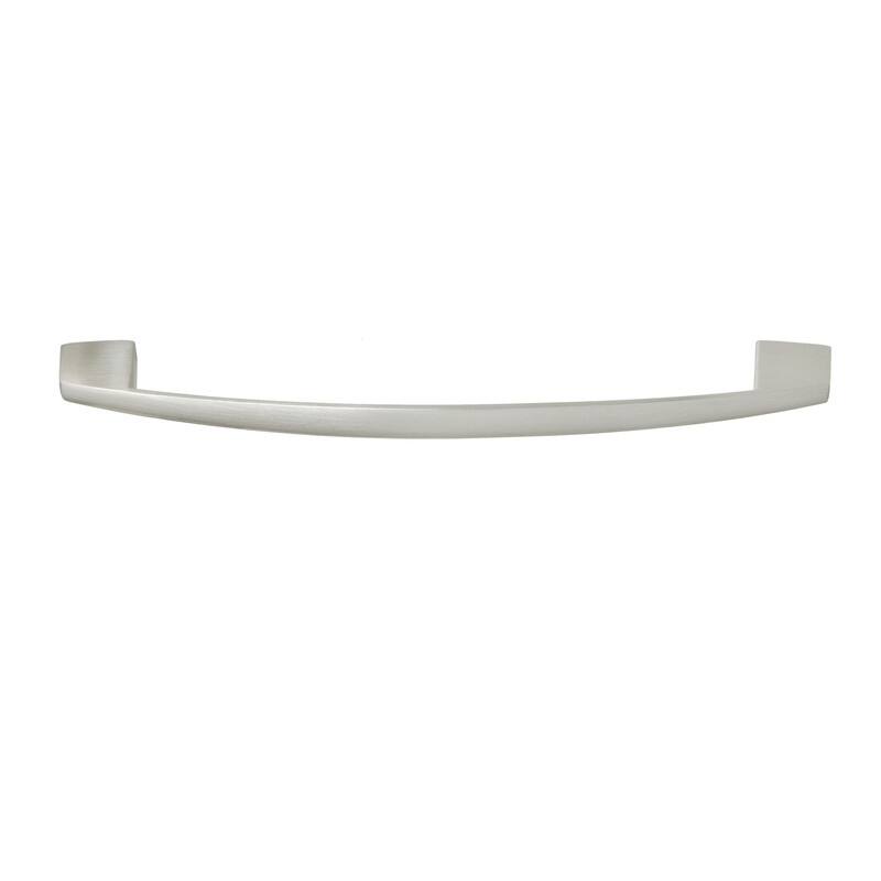 Utopia Alley Apollo Pull Handle - Decorative Cabinet Brushed Nickel Drop Pull Handles, 6.4" Center to Center
