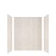 preview thumbnail 13 of 12, Transolid EWK603272 Expressions 60" W x 32" D x 72" H Three Panel