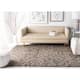 SAFAVIEH Florida Shag Honey Ornate Damask 1.2-inch Thick Rug