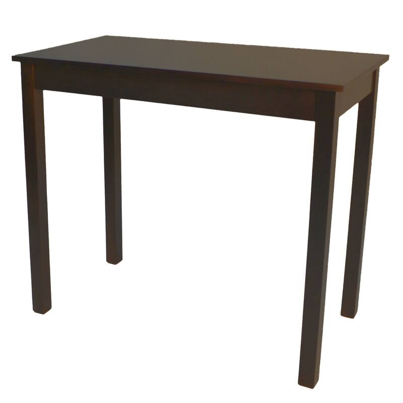 Pub Bar Table - 42" - Espresso Brown Finish