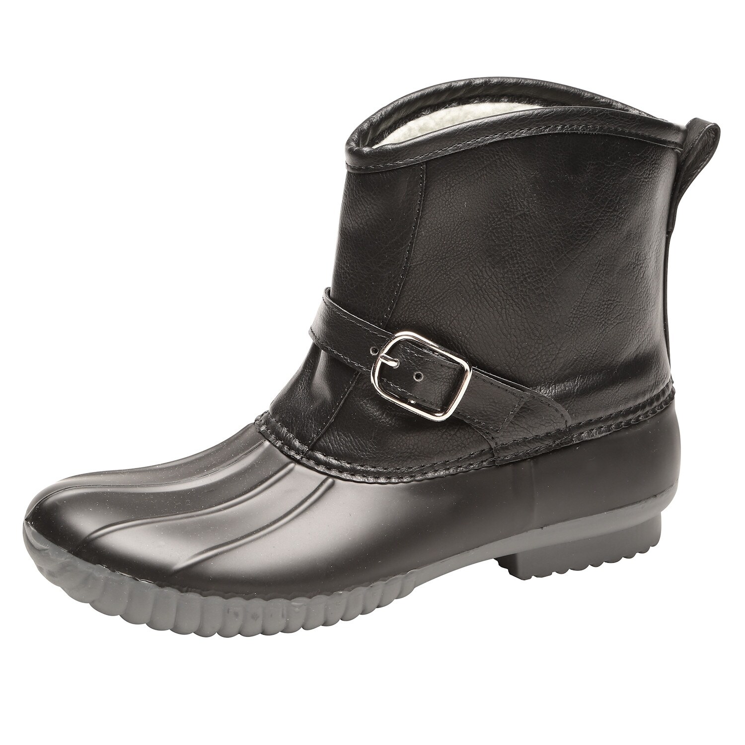 sherpa lined rain boots