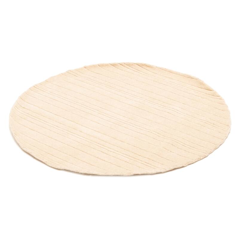 Kashkuli Gabbeh Cream Rug 4'0" x 3'11" - 4'0 x 3'11