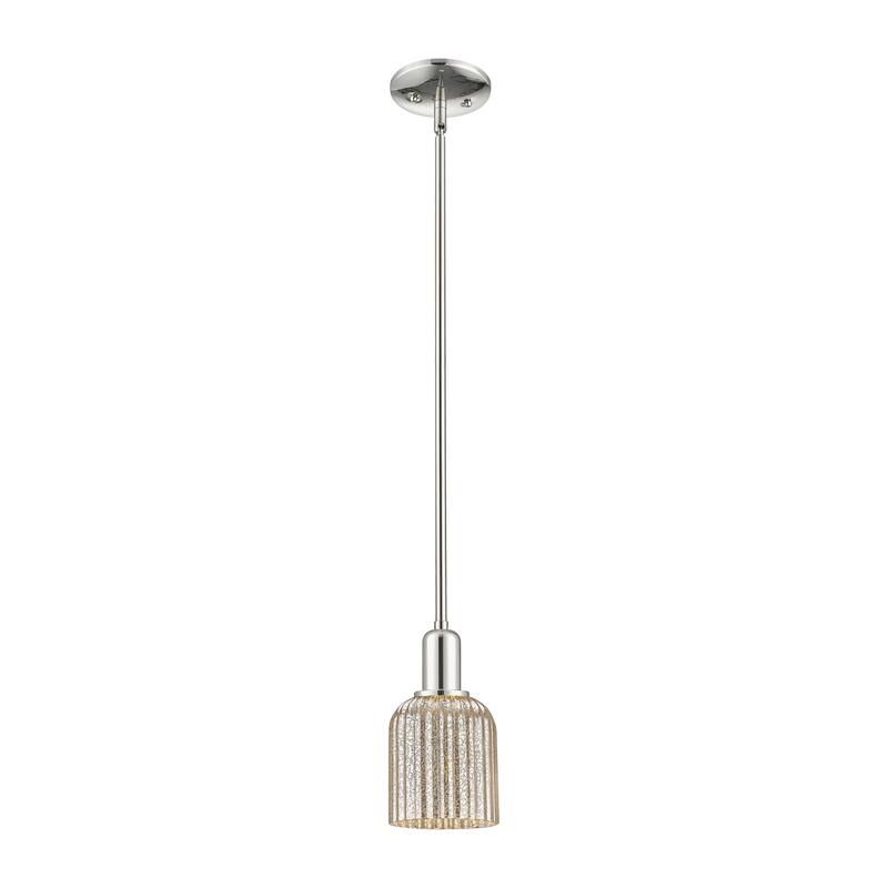 Innovations Lighting Downtown Urban - Bridal Veil - 1 Light 5" Stem Hung Mini Pendant