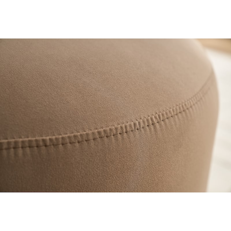Upholstered Swivel Barrel Chair Dining Chair Side Chair