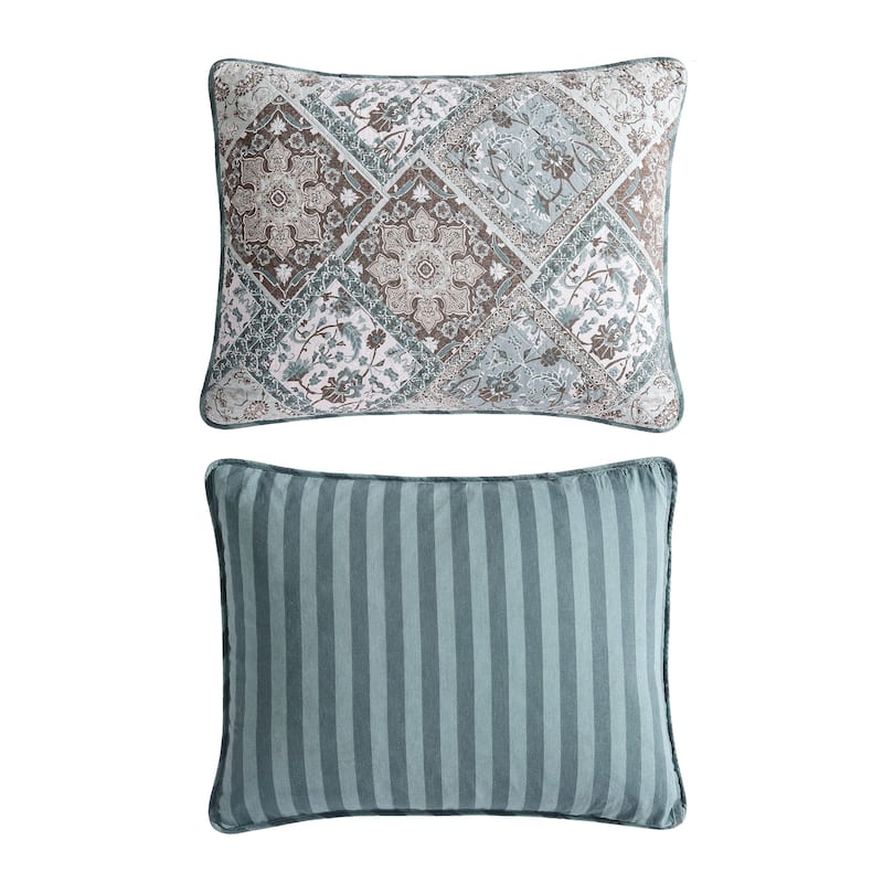 Stone Cottage Arell Reversible Cotton Quilt Set