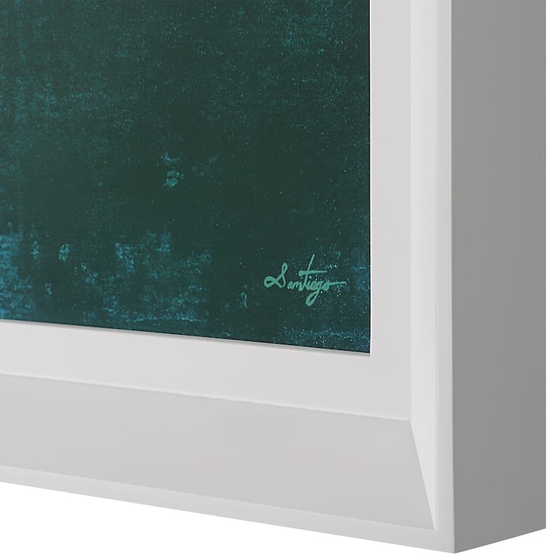 Uttermost Cancun Teal Framed Print - 51.375"x51.375"x2"