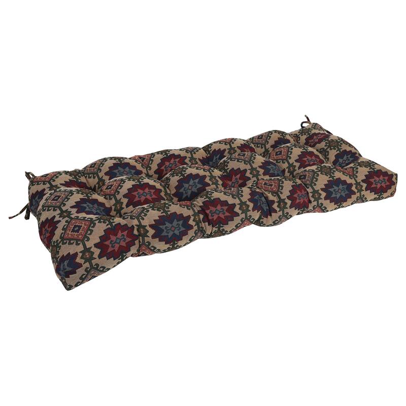 Tufted Tapestry Bench Cushion (Multiple Widths) - 51 x 19 - Palomino