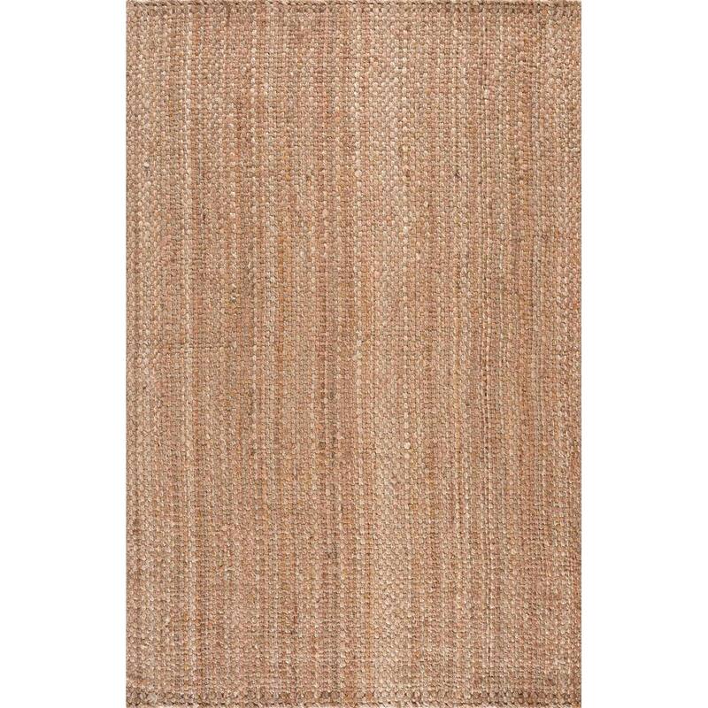 Hauteloom Jute Rug Collection - Natural Fiber Jute Farmhouse Area Rug
