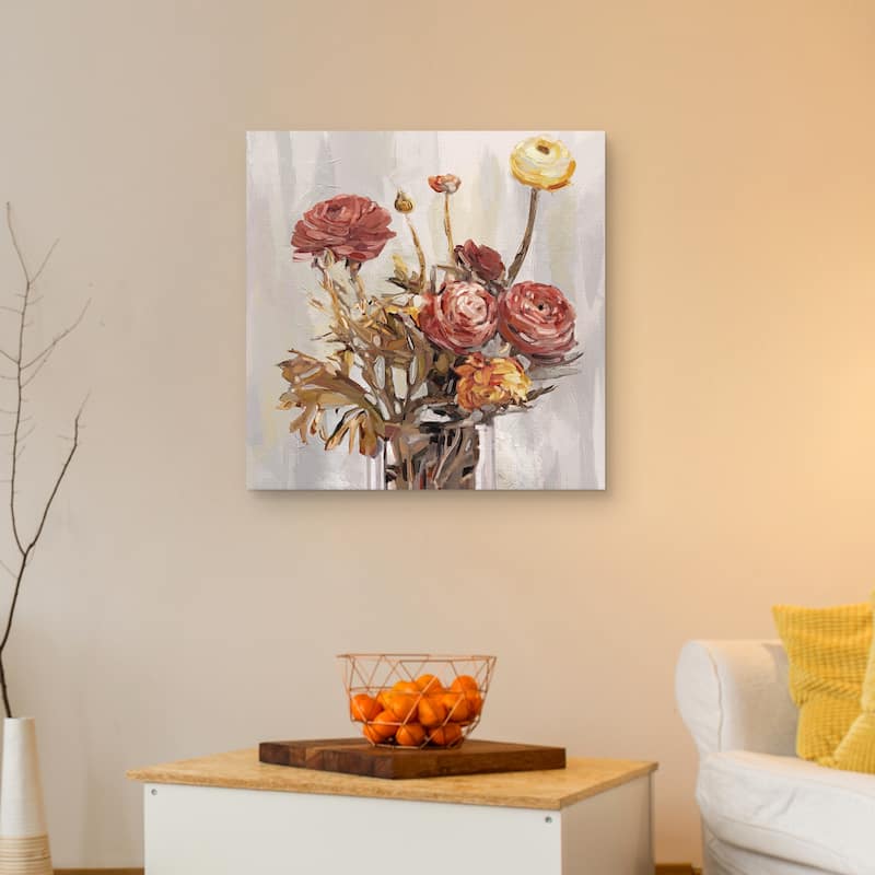 Harvest Bouquet by Studio Arts Canvas Art Print