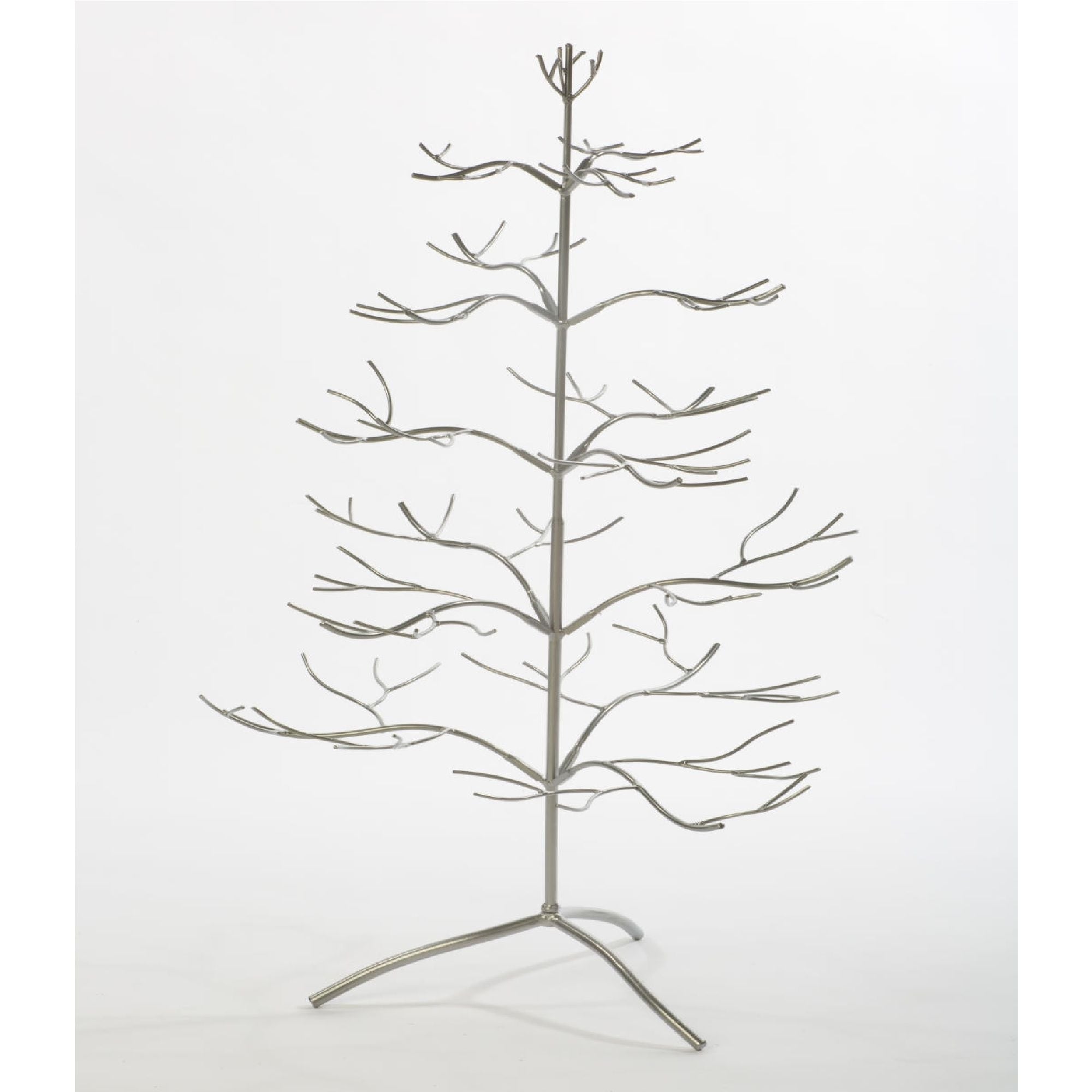 36 Metal Ornamental Artificial Tree Silver Overstock 30119923