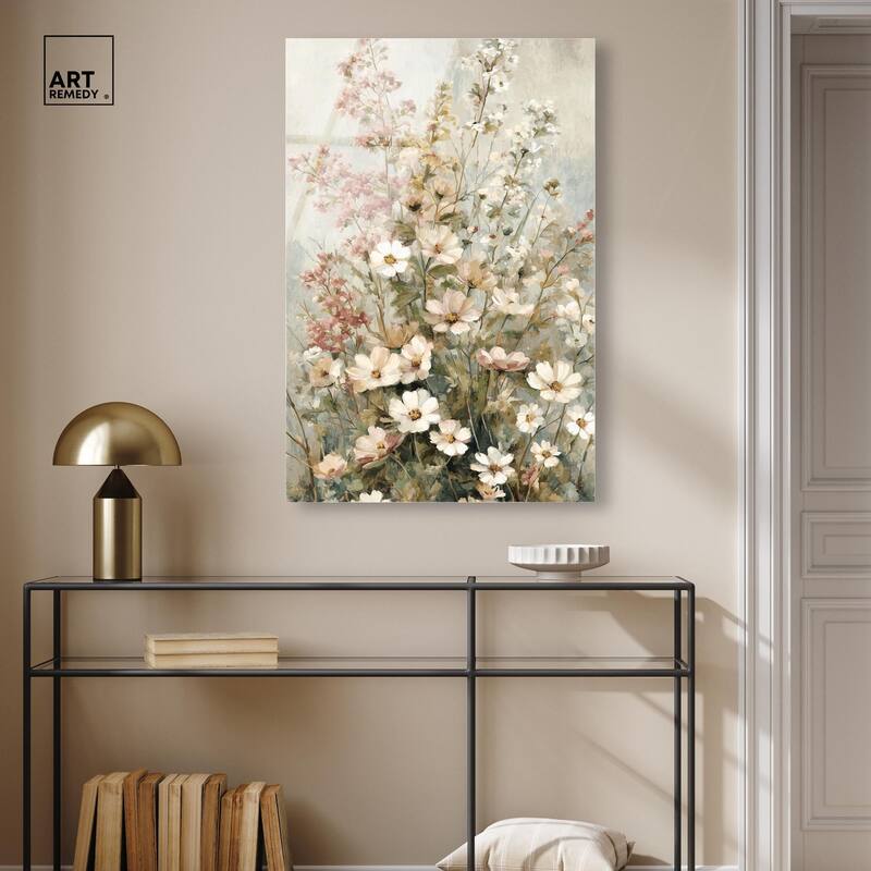 Heirloom Blossoms I Acrylic by Art Remedy, Ready to Hang