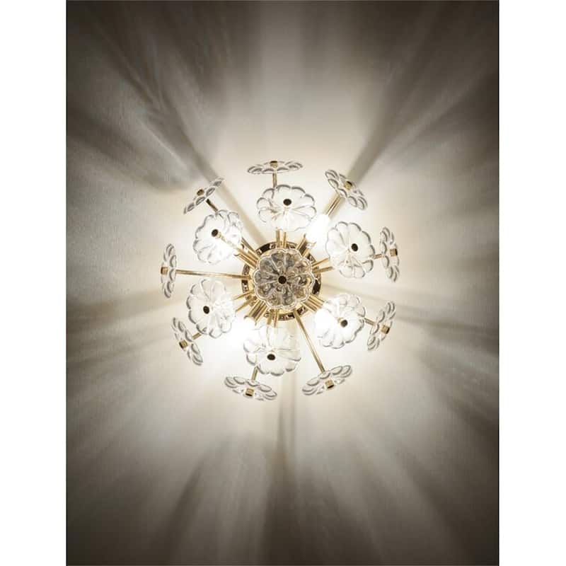 Gold Flush Mount Ceiling Light