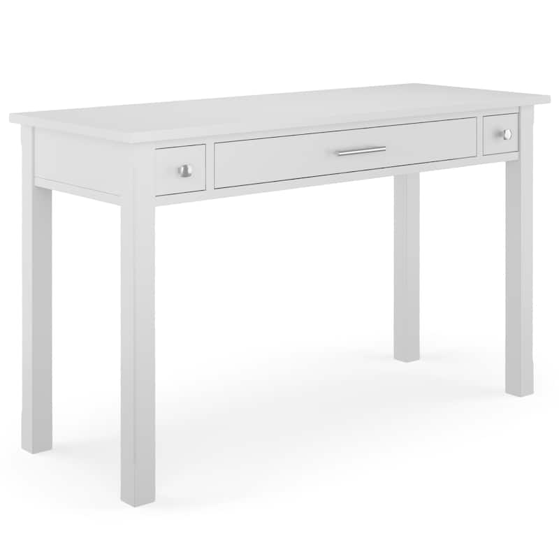 WYNDENHALL Franklin SOLID WOOD Contemporary Writing Office Desk