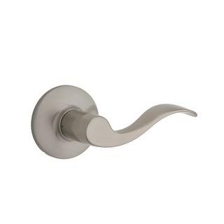 Kwikset Sl1000ly Layton Passage Door Lever Set With Round Rose From The Safelock Series Overstock 20557461