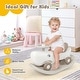 preview thumbnail 18 of 18, Costway Convertible Rocking Horse & Sliding Car with Detachable - See Details