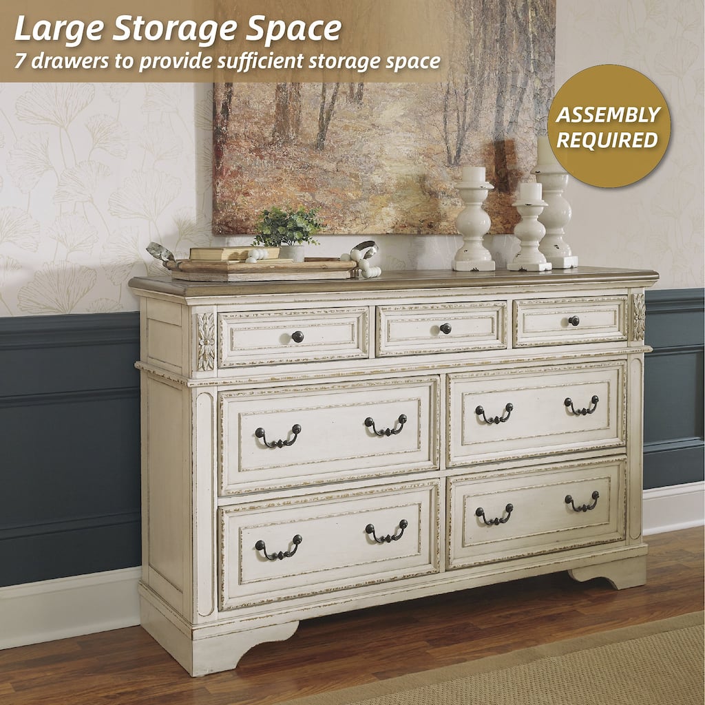 The Gray Barn Nettle Bank Off-white Wood Dresser