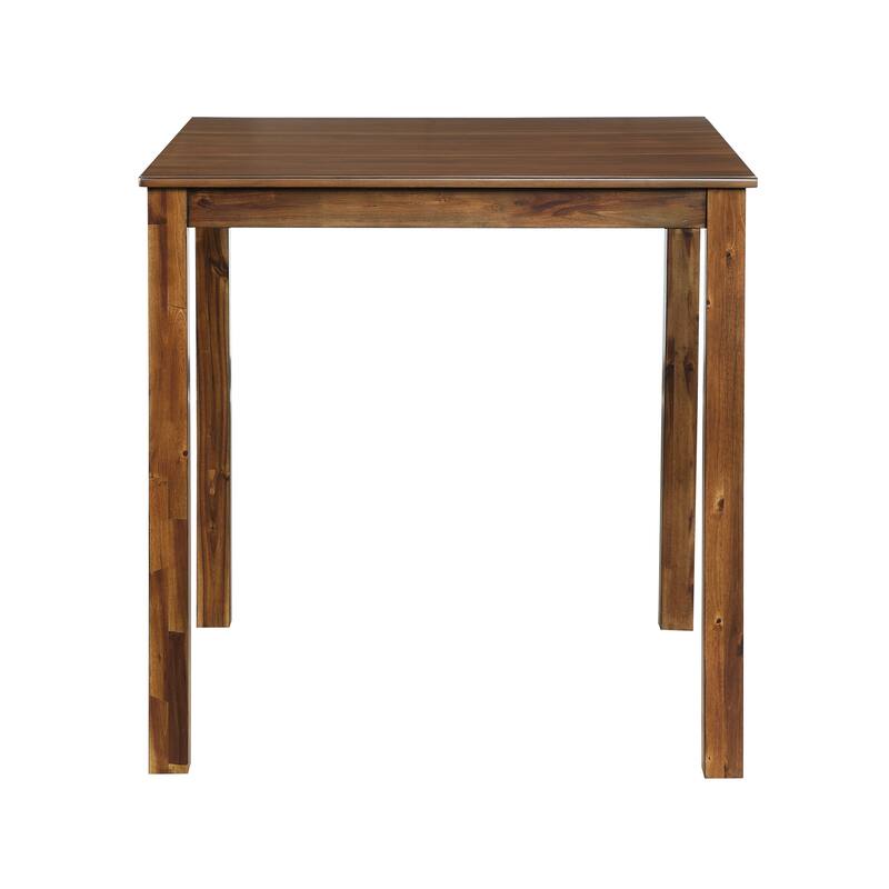 Dining Set Table and 4 Side Chairs Set Wooden Kitchen Dining Furniture Transitional Style