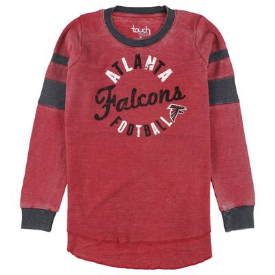 Touch Womens Atlanta Falcons Graphic T-Shirt,, Red, Medium