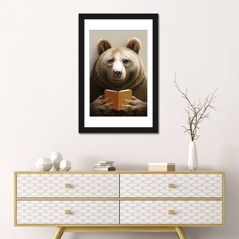 iCanvas "Bear" by Adam Lawless