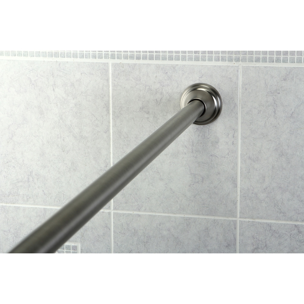 The Gripper Easy Install Adjustable Curved Shower Rod at Bed Bath & Beyond  