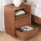 preview thumbnail 5 of 18, Bedroom Sets with 55.2" Wide 6 Dresser 45.3" Tall Chest of Drawers Charging Station Nightstand Set of 2