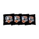 preview thumbnail 1 of 1, Texas Permian Basin Falcons Cornhole Bags Black All-Weather Resin Filled
