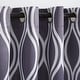 preview thumbnail 2 of 13, ATI Home Alfie Room Darkening Blackout Grommet Top Curtain Panel Pair