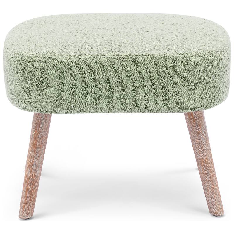 Boucle Polyester Upholstered Living Room Set - Stain Resistant (2-Piece Set)